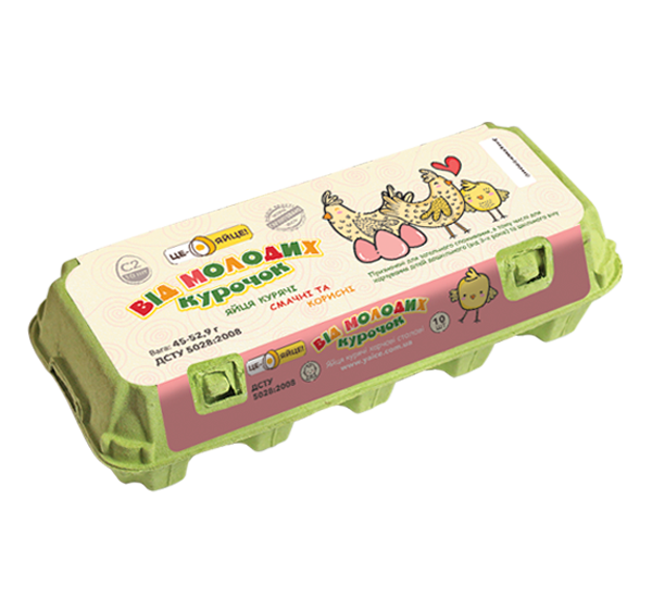 “Від молодих курочок” ТМ «Це — Яйце!»